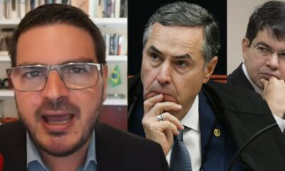 Constantino Randolfe e Barroso - Foto Reprodução do Twitter