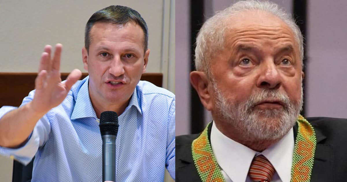 Deputado Sanderson e Lula - Foto Reprodução do Twitter