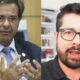 Direita Gilson Ribeiro x Paulo Figueiredo - Foto Reprodução do Twitter