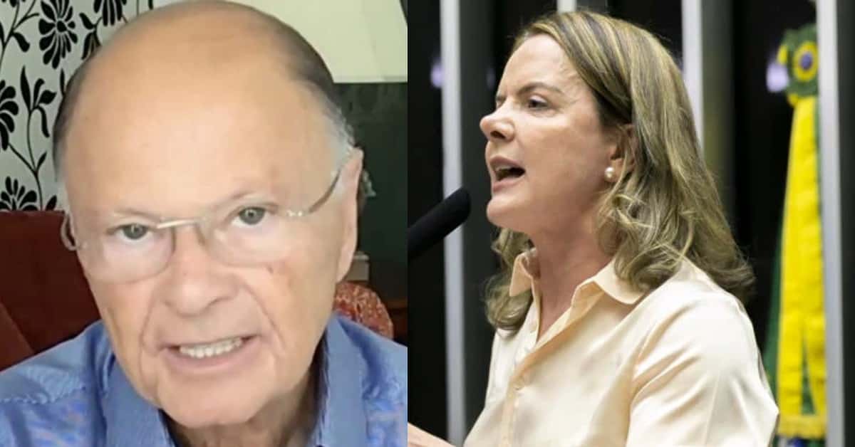 Edir Macedo e Gleisi Hoffmann - Foto Reprodução do Twitter