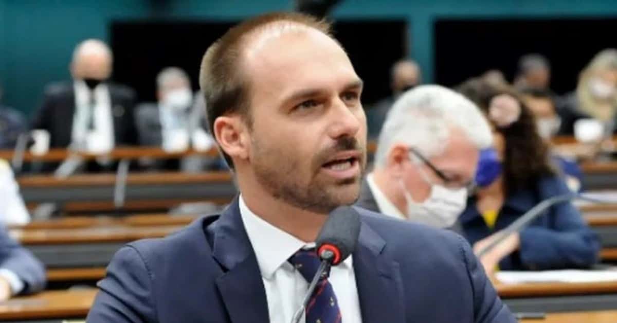 Eduardo Bolsonaro - Foto Reprodução do Twitter