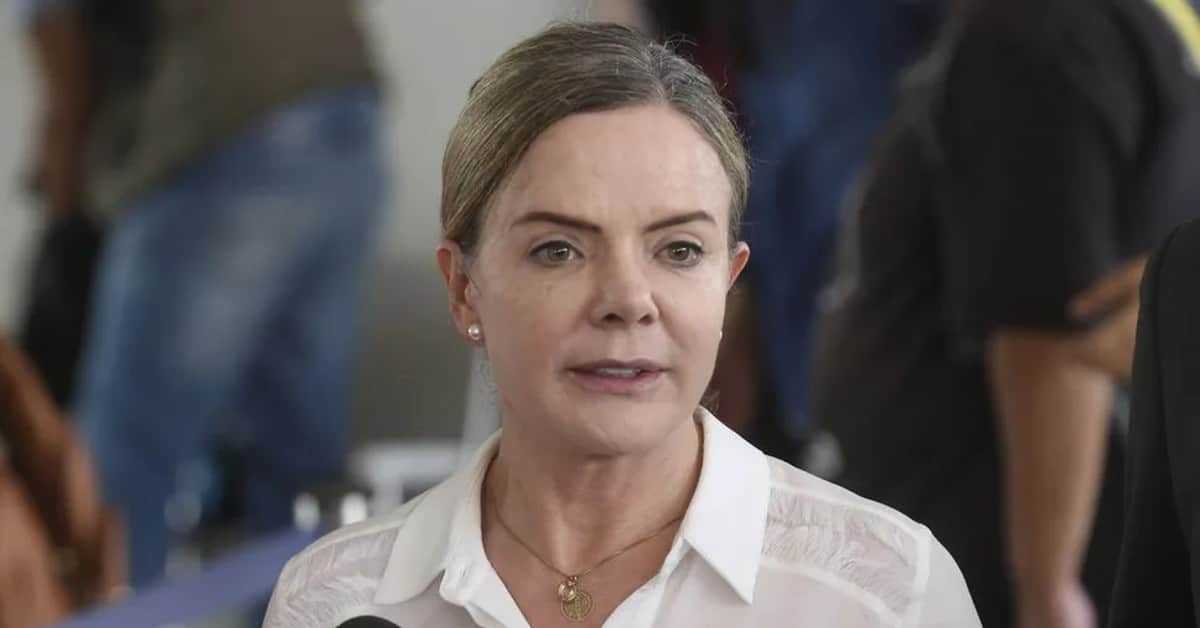 Gleisi Hoffmann - Foto Reprodução do Twitter