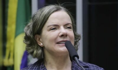 Gleisi Hoffmann - Foto Reprodução do Twitter