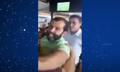 HOMEM CONFRONTA GLEISI HOFFMANN - FOTO YOUTUBE