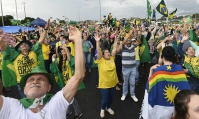 Manifestação - Foto Reprodução do Twitter