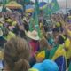 Manifestação em Brasília - Foto Reprodução do Twitter