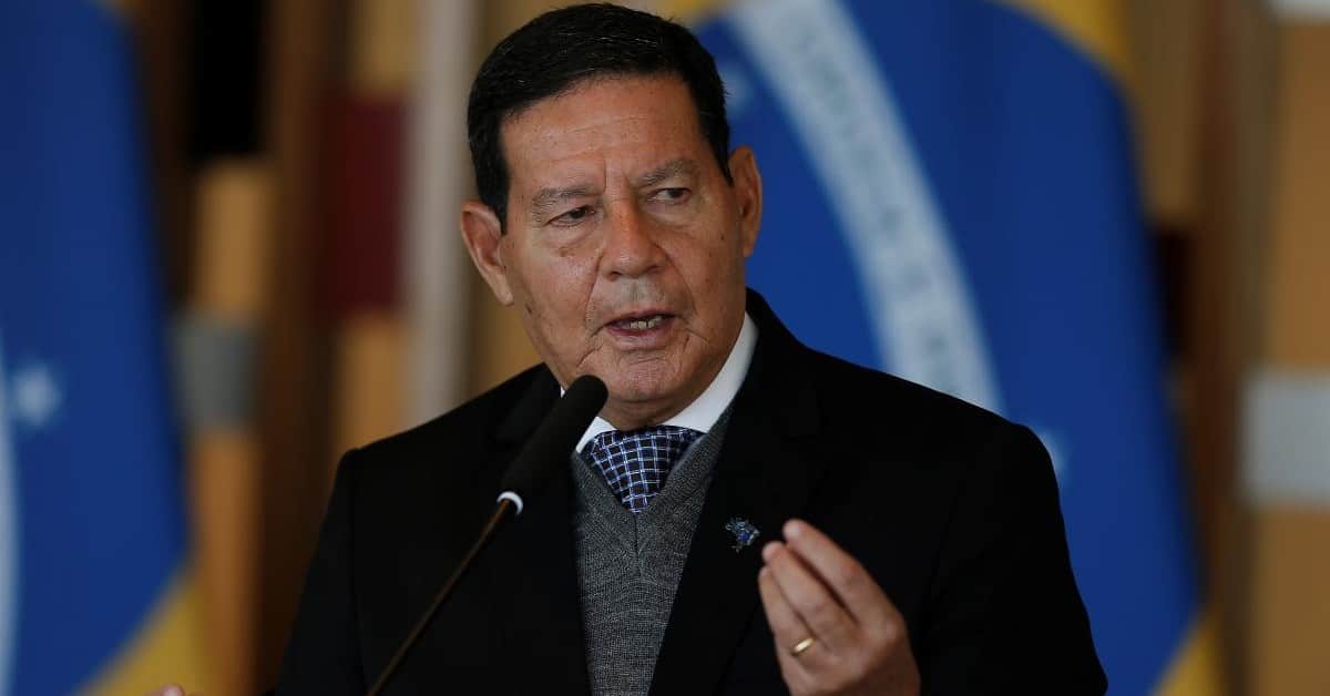 Mourão - Foto Reprodução do Twitter