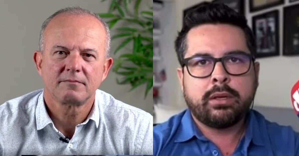 Roberto Motta e Figueiredo - Foto Reprodução do Twitter