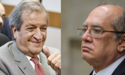 Valdemar Costa e Gilmar Mendes - Foto Reprodução do Twitter