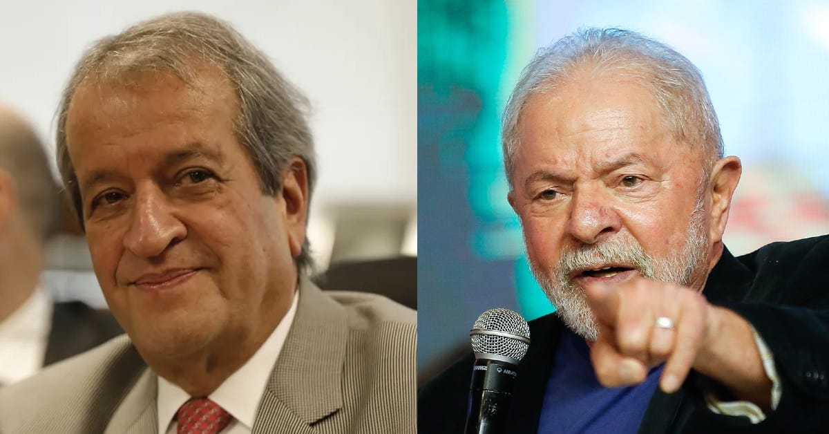 Valdemar da Costa Neto e Lula - Foto Reprodução do Twitter