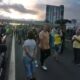 caminhoneiros em protesto - foto twitter