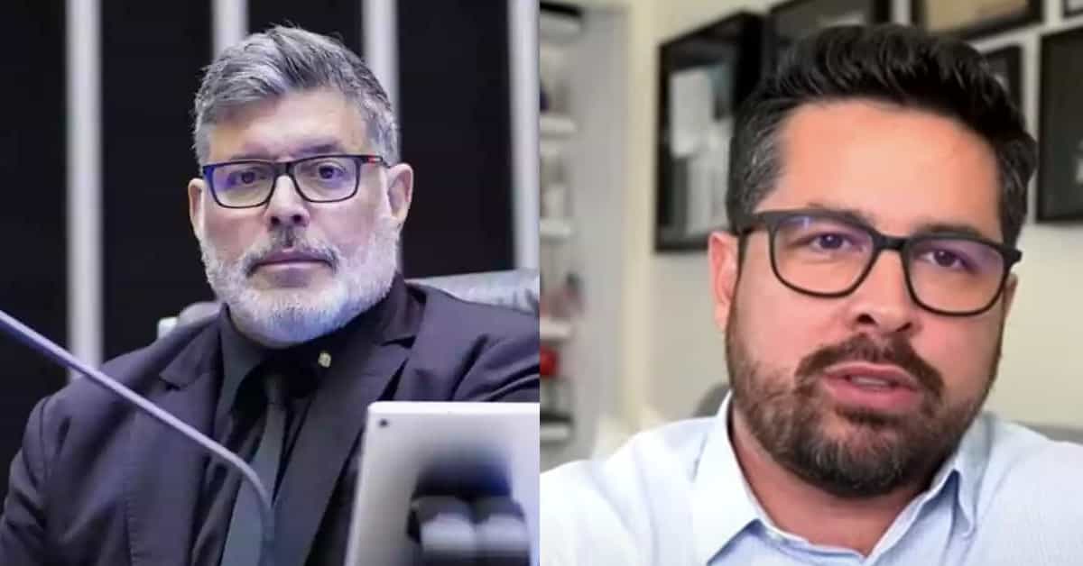 Alexandre Frota e Paulo Figueiredo - Foto Reprodução do Twitter