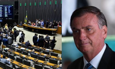 Congresso e Bolsonaro - Foto Reprodução do Twitter