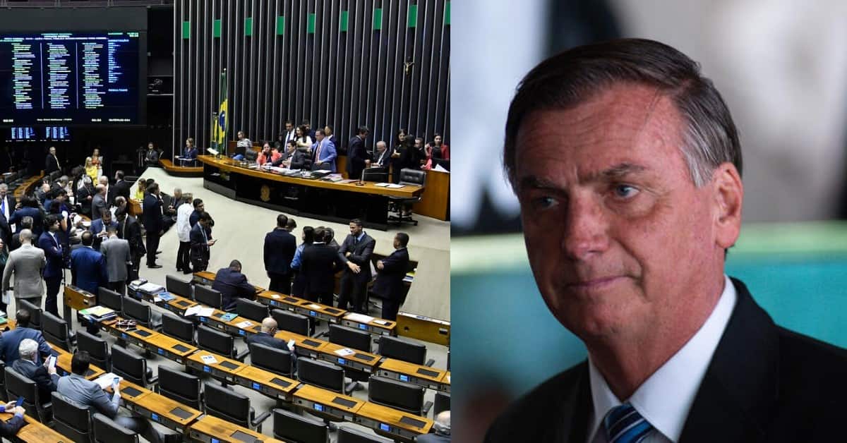 Congresso e Bolsonaro - Foto Reprodução do Twitter