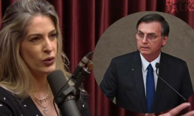 Fabiana Barroso e Bolsonaro - Foto Reprodução do Twitter
