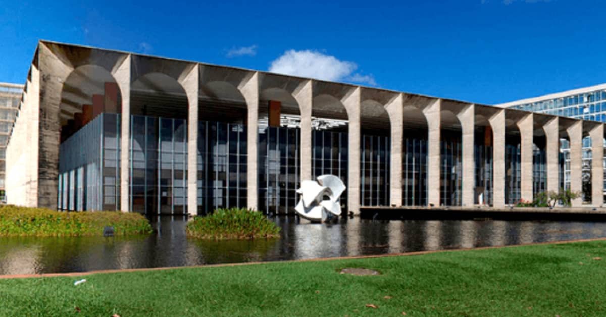 ITAMARATY - FOTO REPRODUÇÃO DO TWITTER