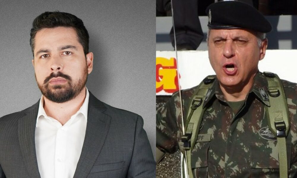 Paulo Figueiredo e General Soares - Foto Reprodução do Twitter
