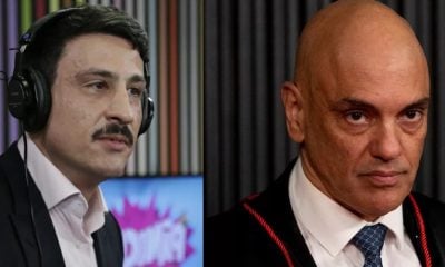Pavinatto e Alexandre de Moraes - Foto Reprodução do Twitter