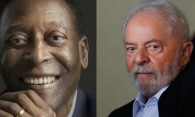 Pelé e Lula - Foto Reprodução do Twitter
