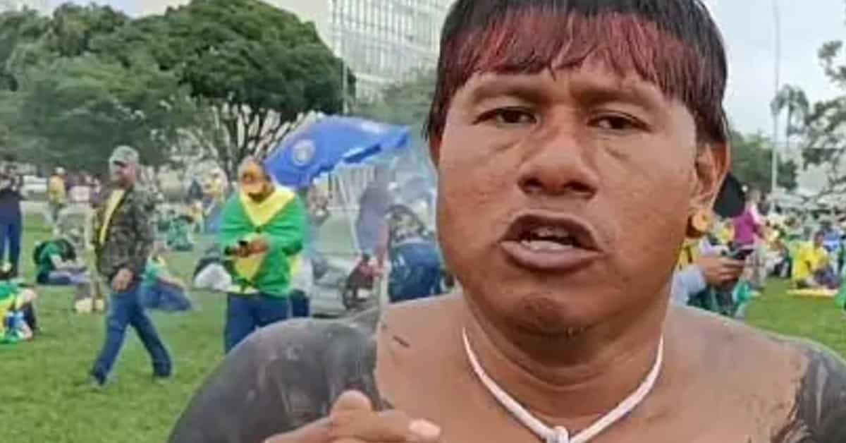Polícia federal prende Cacique - Foto Reprodução do Twitter
