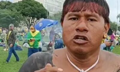 Polícia federal prende Cacique - Foto Reprodução do Twitter