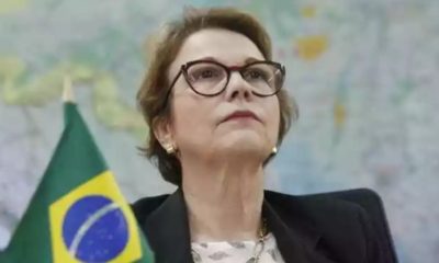 Senadora Tereza Cristina- Foto Reprodução do Twitter