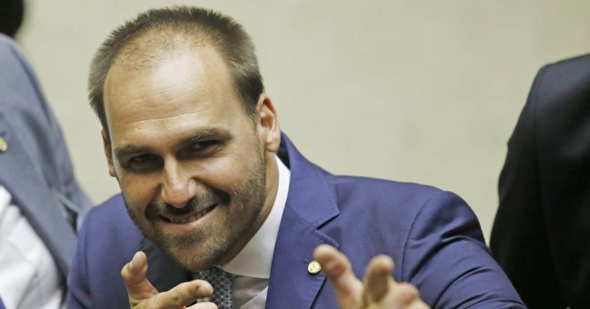 Eduardo Bolsonaro - Foto Reprodução do Twitter
