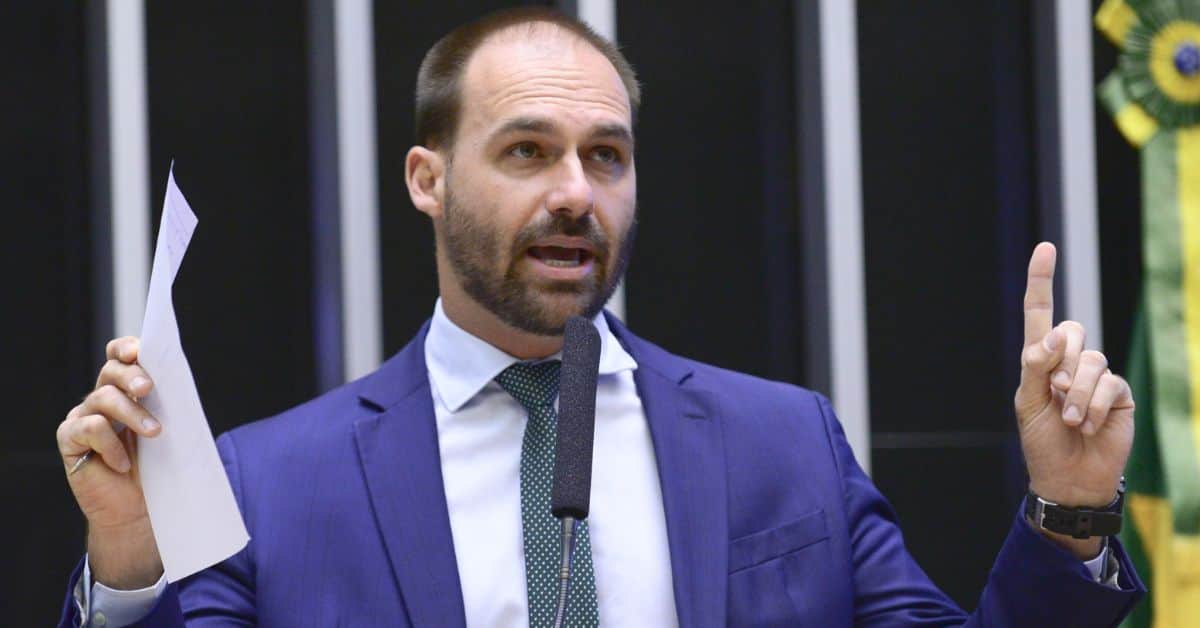 Eduardo Bolsonaro - Foto Reprodução do Twitter