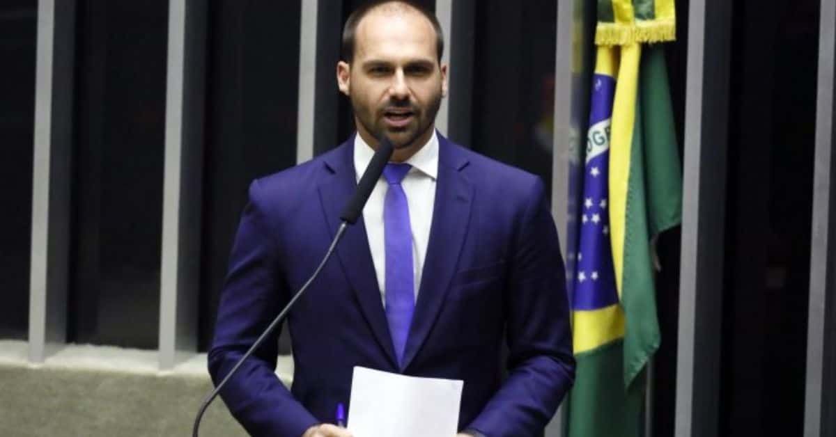 Eduardo Bolsonaro - Foto Reprodução do Twitter