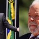 Eduardo Bolsonaro e Lula - Foto Reprodução do Twitter