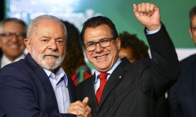 FGTS Ministro do Trabalho e Lula - Foto Reprodução do Twitter