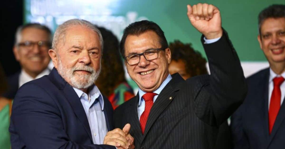 FGTS Ministro do Trabalho e Lula - Foto Reprodução do Twitter