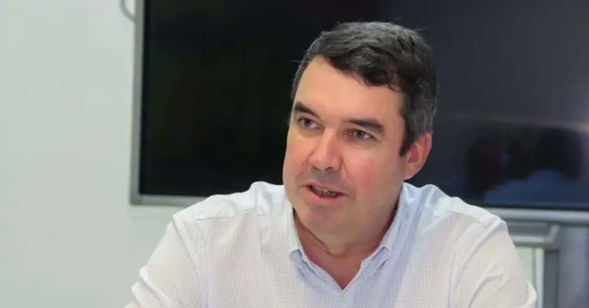 Governador Eduardo Riedel - Foto Reprodução do Twitter