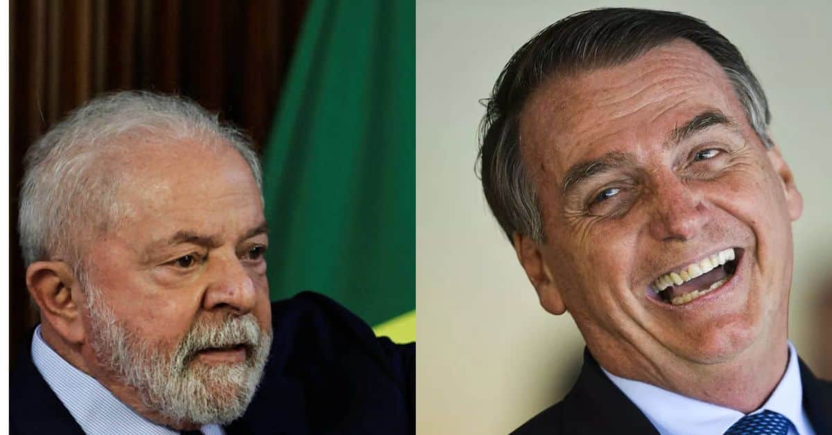Lula e Bolsonaro - Foto Reprodução do Twitter