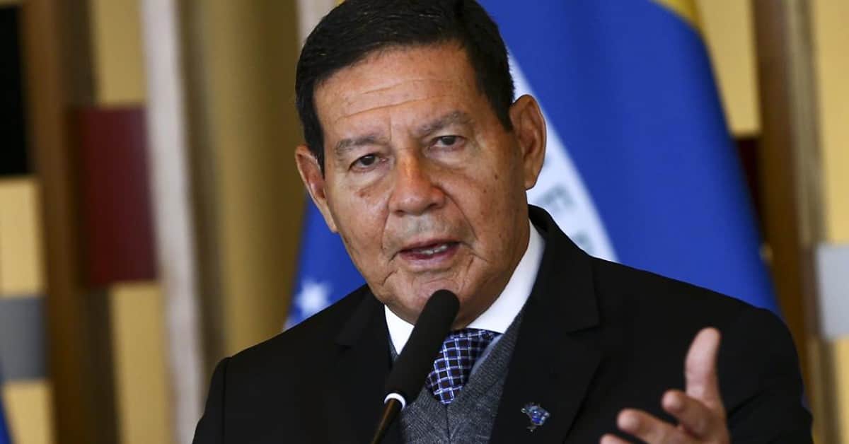 Mourão - Foto Reprodução do Twitter