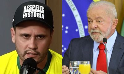 Senador Cleitinho Azevedo e Lula - Foto Reprodução do Twitter