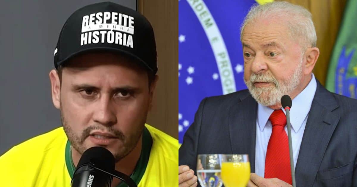 Senador Cleitinho Azevedo e Lula - Foto Reprodução do Twitter