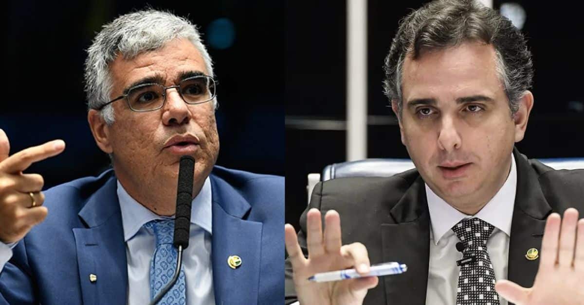 Senador Girão x Pacheco - Foto Reprodução do Twitter