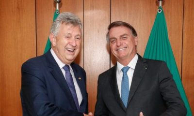 Senador Heinze e Bolsonaro - Foto Reprodução do Twitter