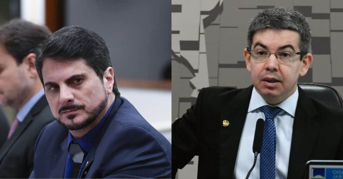 Senador Marcos do Val expõe Randolfe Rodrigues, entenda: 52 Senador Marcos do Val e Randolfe Rodrigues - Foto Reprodução do Twitter