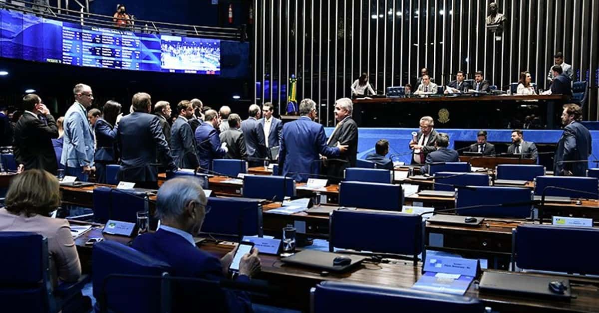 Senadores reagem contra STF - Foto Reprodução do Twitter