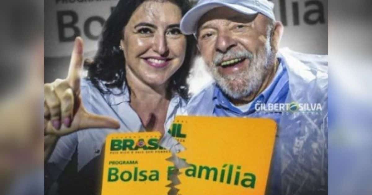 Simone Tebet e Lula Bolsa Familia - Foto Reprodução do Twitter