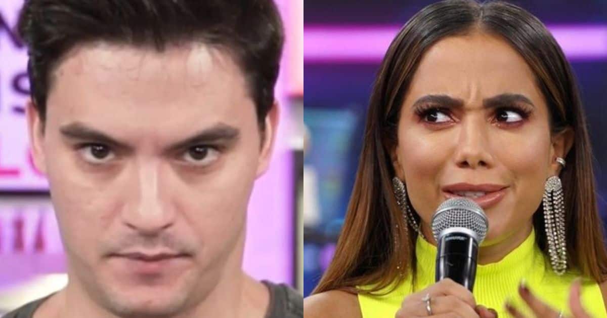 Anitta e Felipe Neto - Foto Reprodução do Twitter