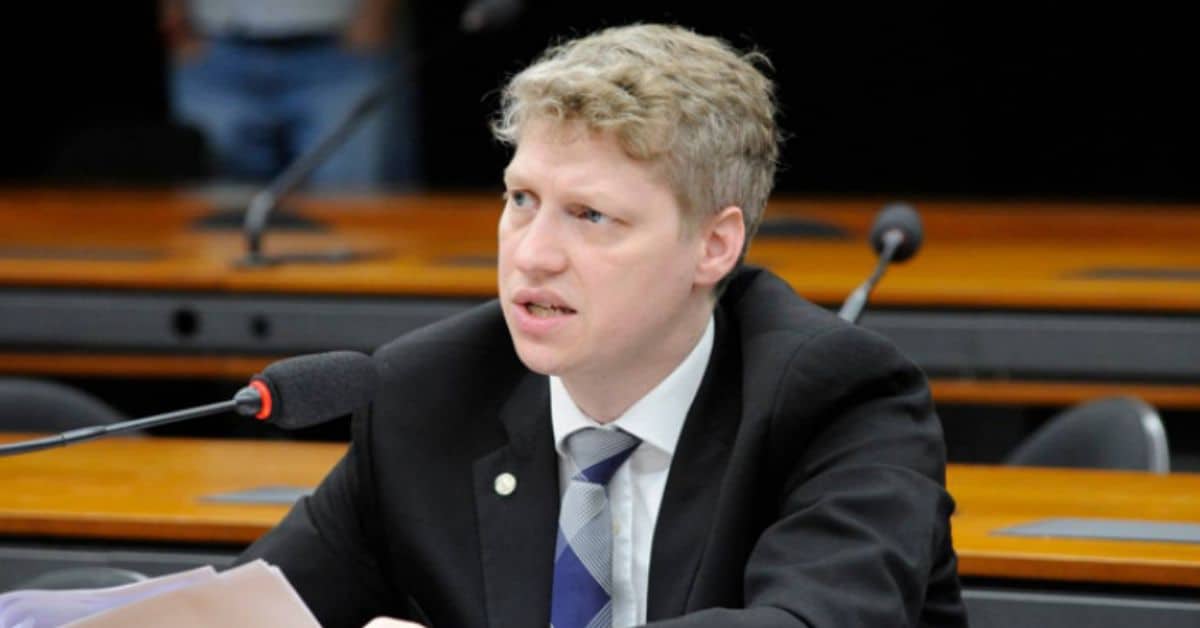 Deputado Marcel van Hattem - Foto Reprodução do Twitter