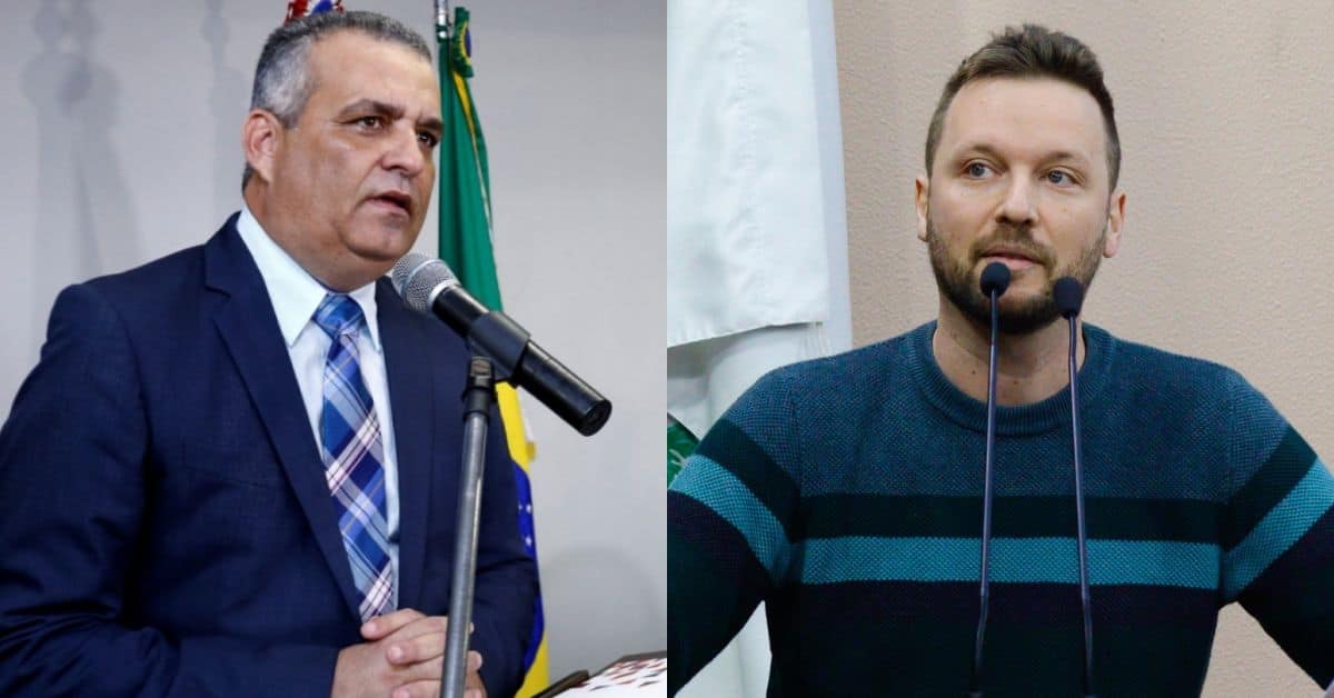 Deputados Maurício Marcon e Alfredo Gaspar - Foto Reprodução do Twitter