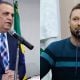 Deputados Maurício Marcon e Alfredo Gaspar - Foto Reprodução do Twitter