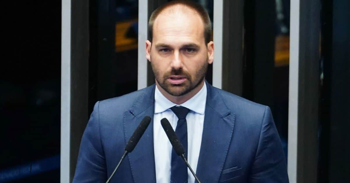Eduardo Bolsonaro - Foto Reprodução do Twitter