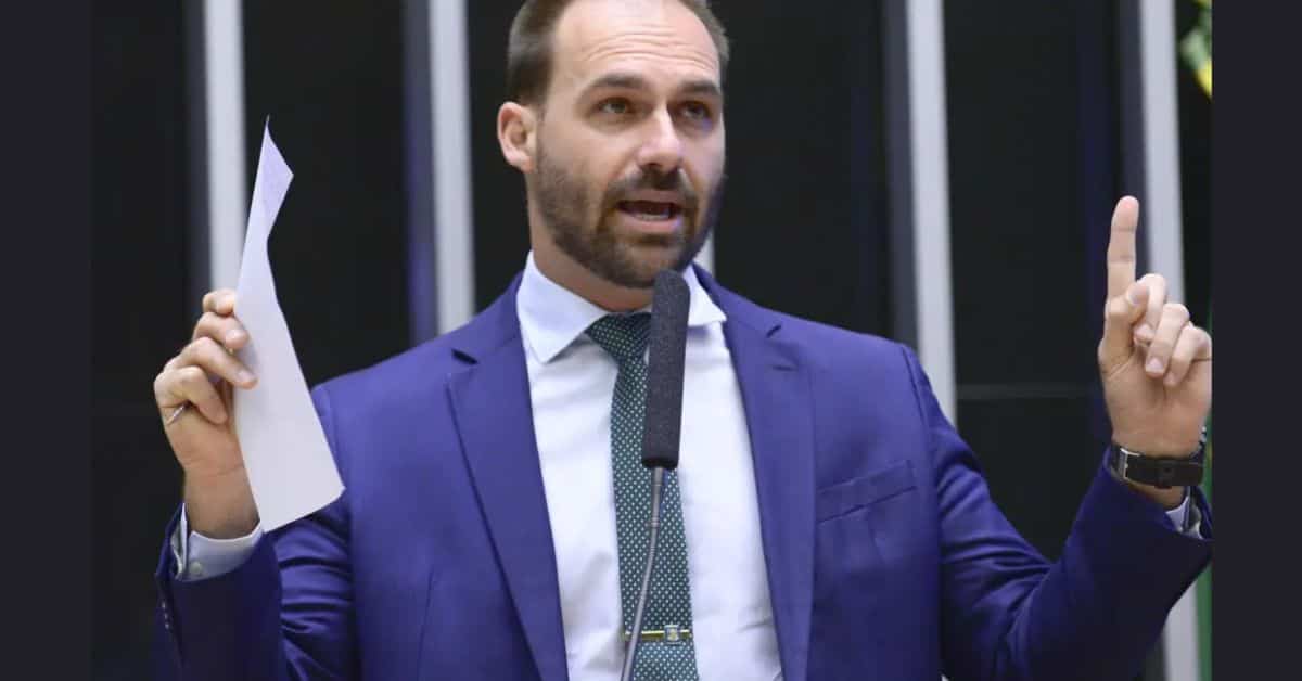 Eduardo Bolsonaro - Foto Reprodução do Twitter