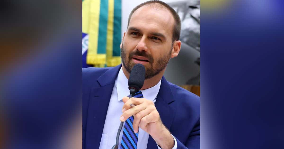 Eduardo Bolsonaro - Foto Reprodução do Twitter