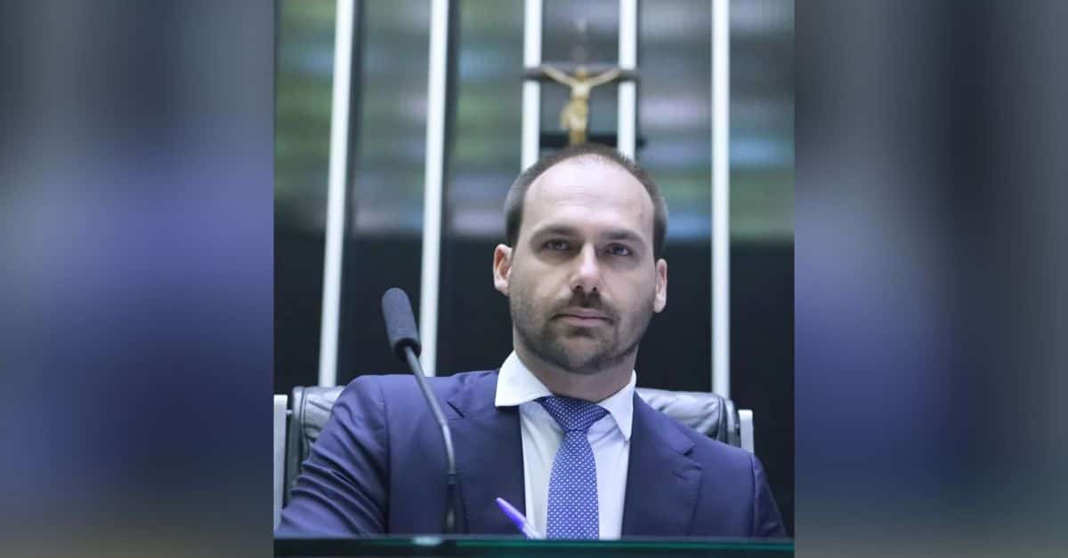 Eduardo Bolsonaro - Foto Reprodução do Twitter
